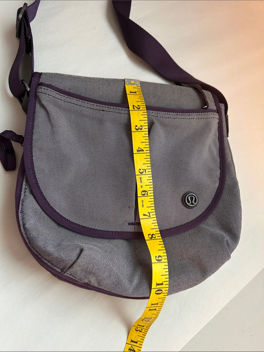 Lululemon Purple Nylon Crossbody Bag - Picture 9 of 12